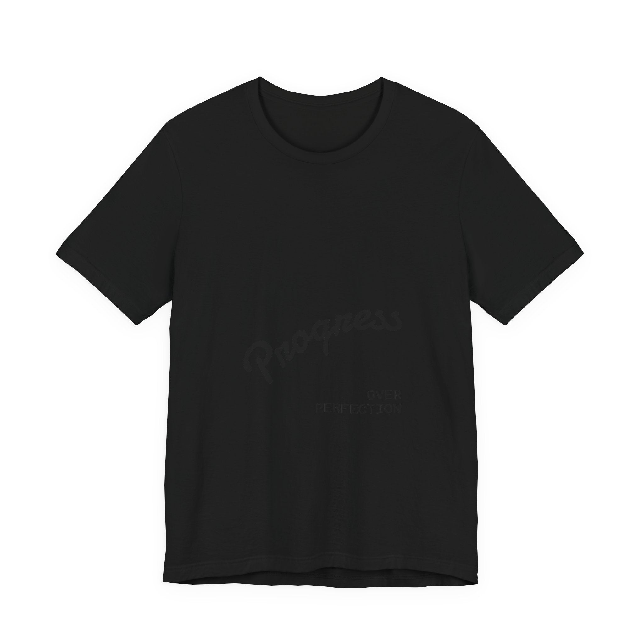 Progress Over Perfection T-Shirt — Motivational Casual Tee