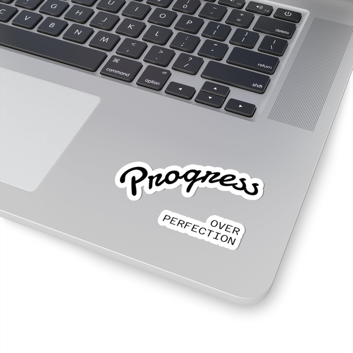 Progress Over Perfection Kiss-Cut Sticker