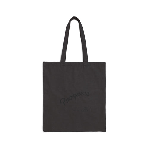 Progress Over Perfection Cotton Canvas Tote Bag